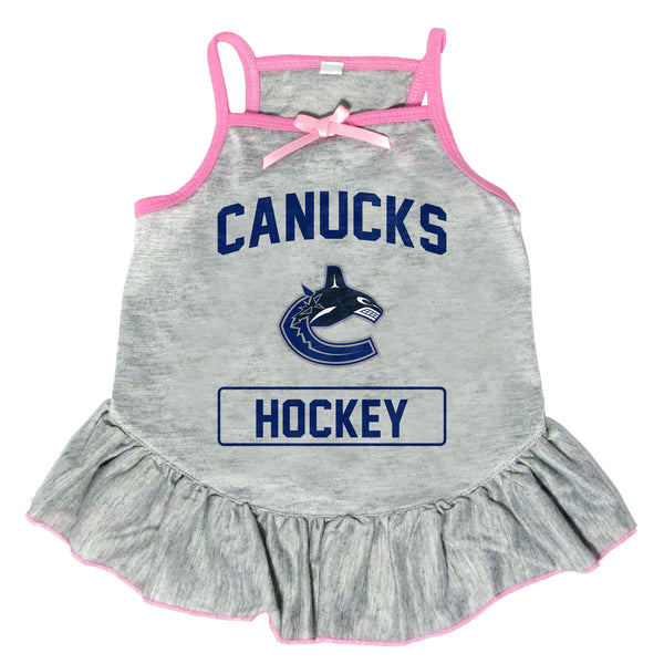 Wholesale Vancouver Canucks Pet Dress Grey Type - Assorted Sizes
