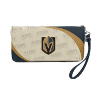 Wholesale Vegas Golden Knights Curve Zip Organizer Wallet