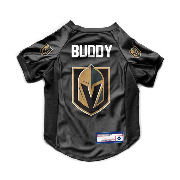 Wholesale Vegas Golden Knights Custom Pet Stretch Jersey