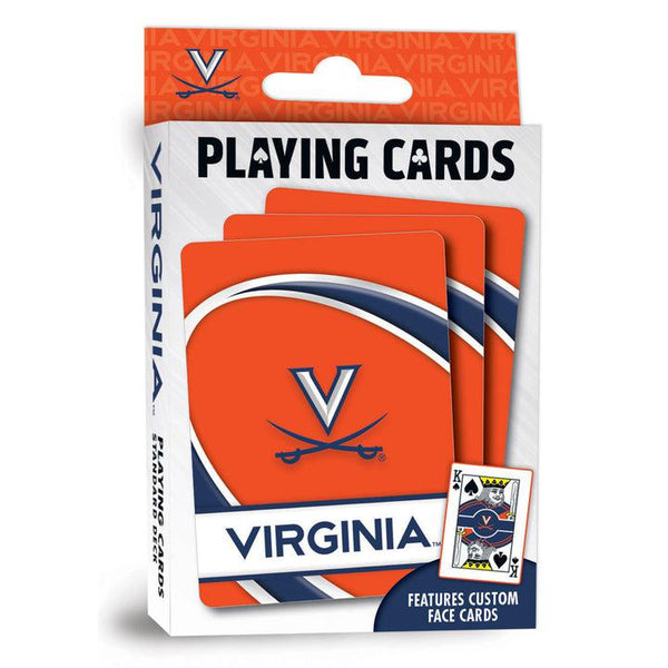 Wholesale Virginia Cavaliers Playing Cards - 54 Card Deck