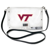 Wholesale Virginia Tech Clear Envelope Purse STRAP