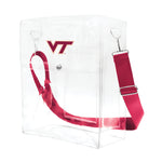 Wholesale Virginia Tech Clear Ticket Satchel Alt