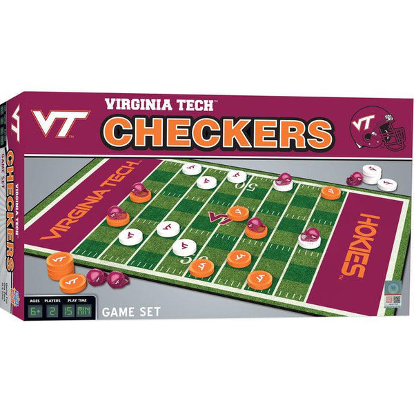 Wholesale Virginia Tech Hokies Checkers Board Game