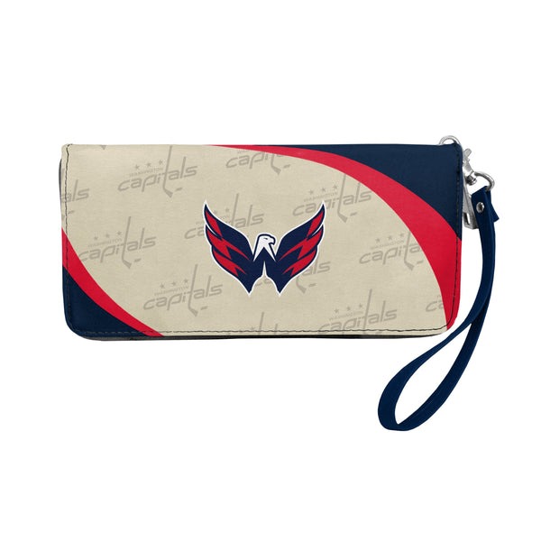 Wholesale Washington Capitals Curve Zip Organizer Wallet