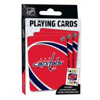 Wholesale Washington Capitals Playing Cards - 54 Card Deck