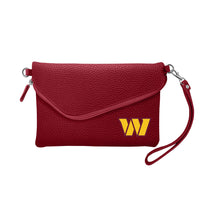 Wholesale Washington Commanders Fold Over Crossbody Pebble