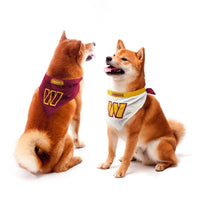 Wholesale Washington Commanders Home and Away Pet Bandana Set