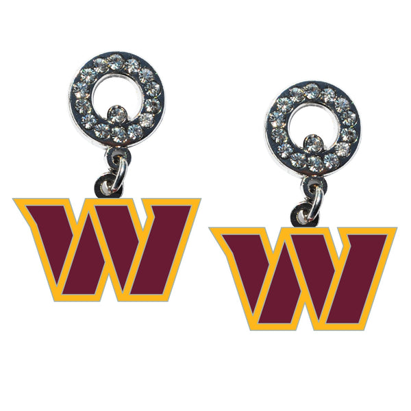 Wholesale Washington Commanders NFL / EAR006 - Rhinestone Earrings