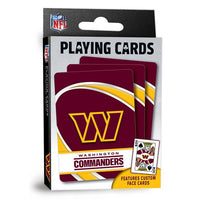 Wholesale Washington Commanders Playing Cards - 54 Card Deck