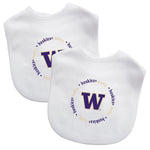 Wholesale Washington Huskies - Baby Bibs 2-Pack