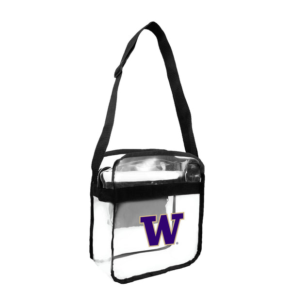 Wholesale Washington Huskies Clear Carryall Crossbody