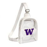 Wholesale Washington Huskies Clear Mini Sling