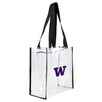 Wholesale Washington Huskies Clear Square Stadium Tote