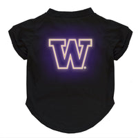 Wholesale Washington Huskies Neon Pet T-Shirt
