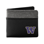 Wholesale Washington Huskies Pebble BiFold Wallet BLCK