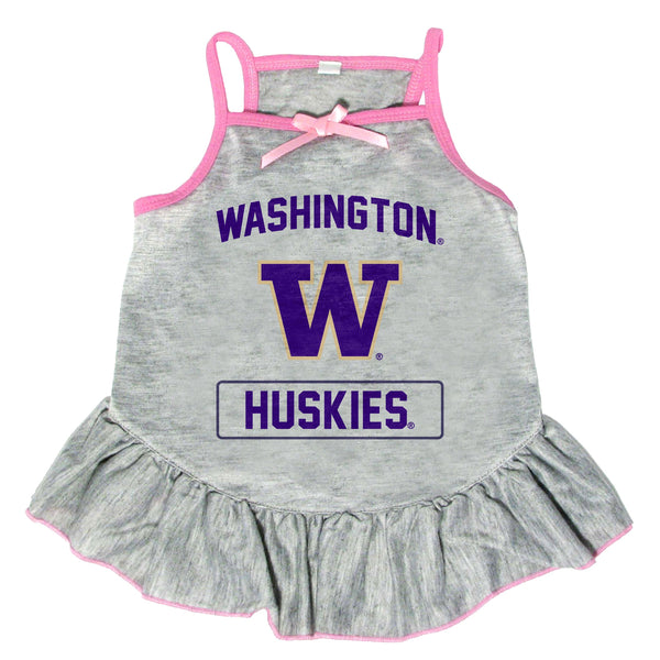 Wholesale Washington Huskies Pet Dress Grey Type- Assorted Sizes