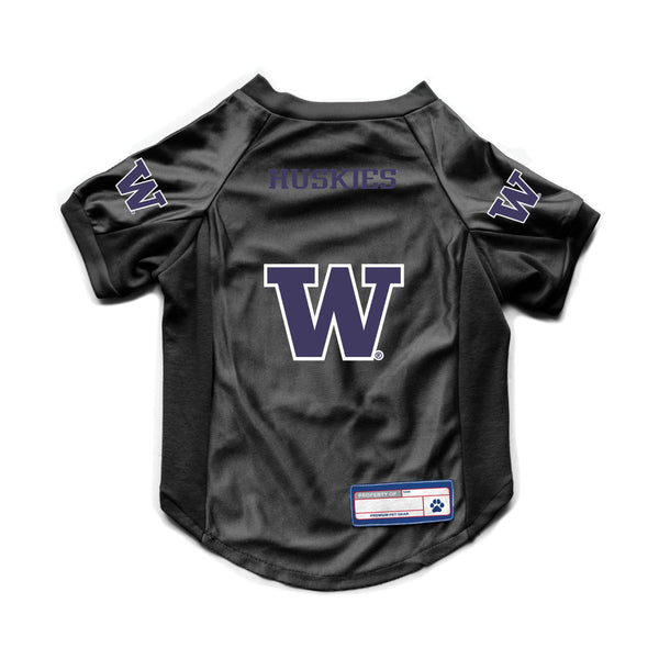 Wholesale Washington Huskies Pet Stretch Jersey - Assorted Sizes