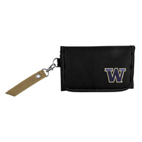 Wholesale Washington Huskies Ribbon Organizer Wallet Gold