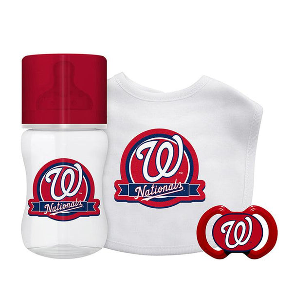 Wholesale Washington Nationals - 3-Piece Baby Gift Set