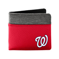 Wholesale Washington Nationals Pebble BiFold Wallet LRED