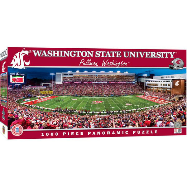 Wholesale Washington State Cougars - 1000 Piece Panoramic Jigsaw Puzzle