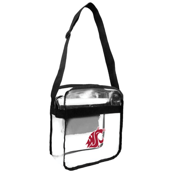 Wholesale Washington State Cougars Clear Carryall Crossbody