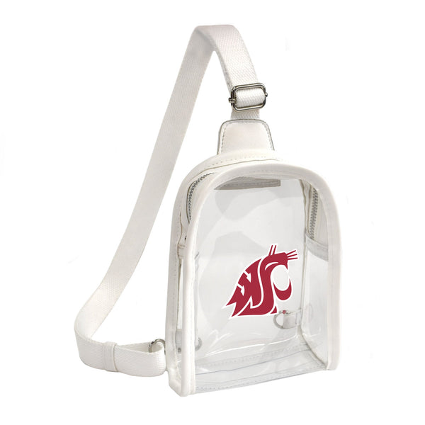 Wholesale Washington State Cougars Clear Mini Sling
