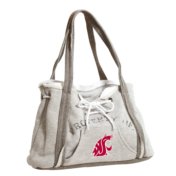 Wholesale Washington State Cougars Hoodie Purse Grey