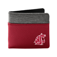 Wholesale Washington State Cougars Pebble BiFold Wallet DRED