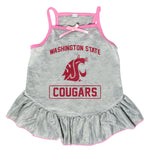 Wholesale Washington State Cougars Pet Dress Grey Type- Assorted Sizes