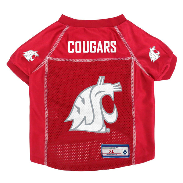 Wholesale Washington State Cougars Pet Jersey - Assorted Sizes