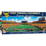 Wholesale West Virginia Mountaineers - 1000 Piece Panoramic Jigsaw Puzzle - End View