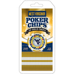 Wholesale West Virginia Mountaineers 20 Piece Poker Chips