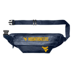 Wholesale West Virginia Mountaineers - Assorted Sizes Fanny Pack NAVY