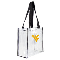 Wholesale West Virginia Mountaineers Clear Square Stadium Tote