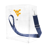 Wholesale West Virginia Mountaineers Clear Ticket Satchel Alt