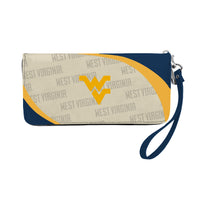 Wholesale West Virginia Mountaineers Curve Zip Organizer Wallet