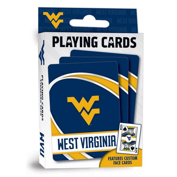 Wholesale West Virginia Mountaineers Playing Cards - 54 Card Deck