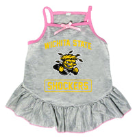 Wholesale Wichita State Shockers Pet Dress Grey Type - Assorted Sizes