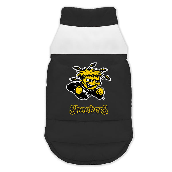 Wholesale Wichita State Shockers Pet Parka Puff Vest