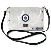 Wholesale Winnipeg Jets Clear Envelope Purse STRAP