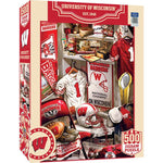 Wholesale Wisconsin Badgers - Locker Room 500 Piece Jigsaw Puzzle