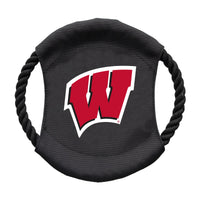 Wholesale Wisconsin Badgers Team Flying Disc Pet Toy