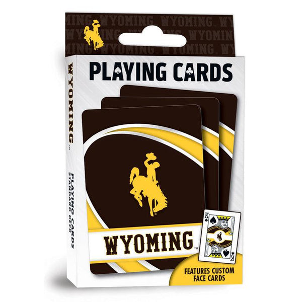 Wholesale Wyoming Cowboys Playing Cards - 54 Card Deck